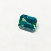 Peacock Sapphire-5X4mm-0.64CTS-Emerald-FG
